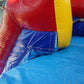 20'H Rainbow Screamer Slide w/ Slip n Splash