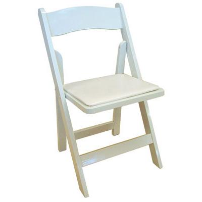 4 Plastic Resin Chairs - White